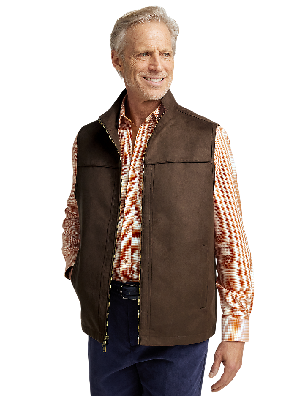 Alternate Image of Microsuede Vest-1