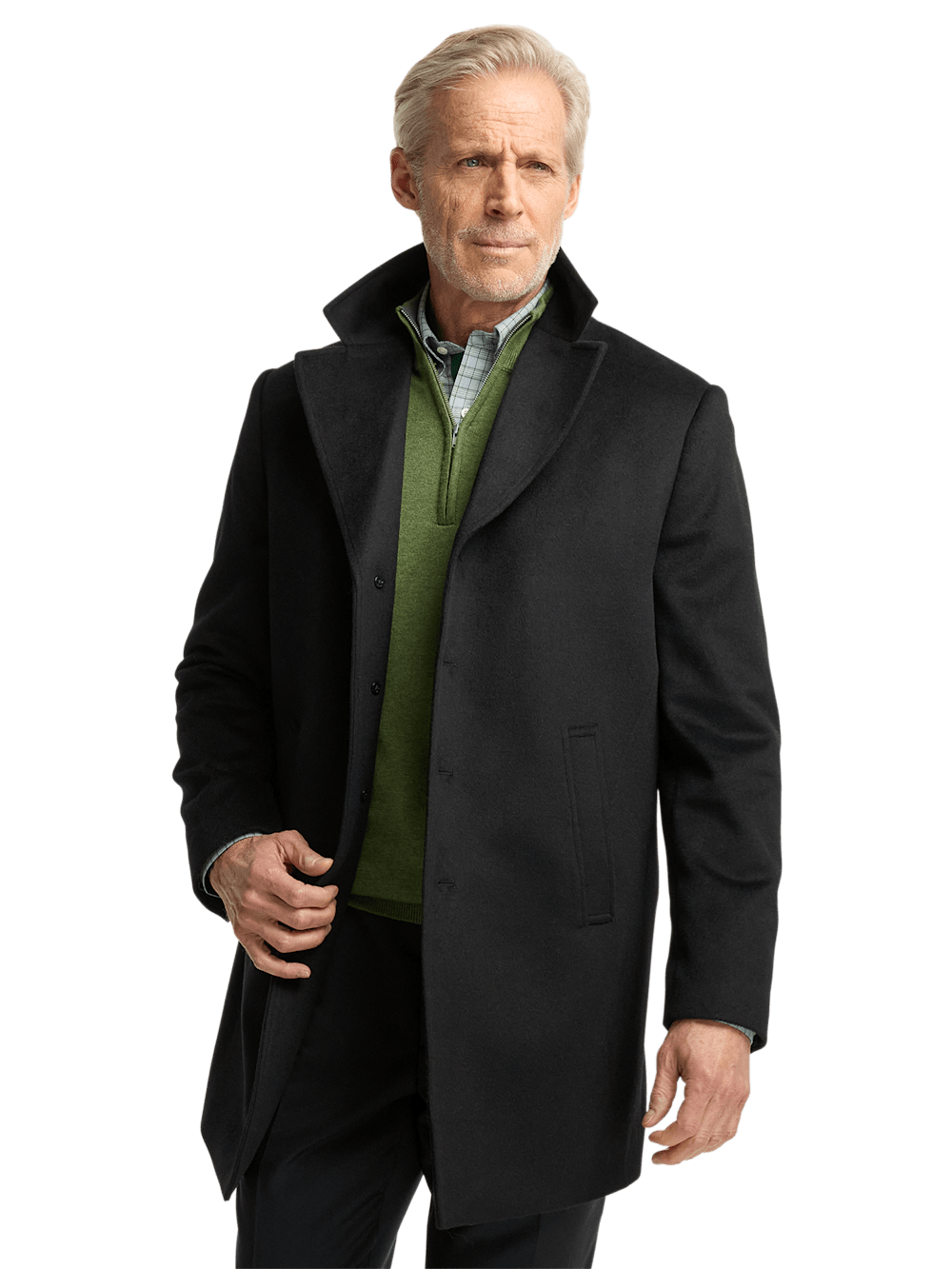 Alternate Image of Wool Blend Topcoat-2