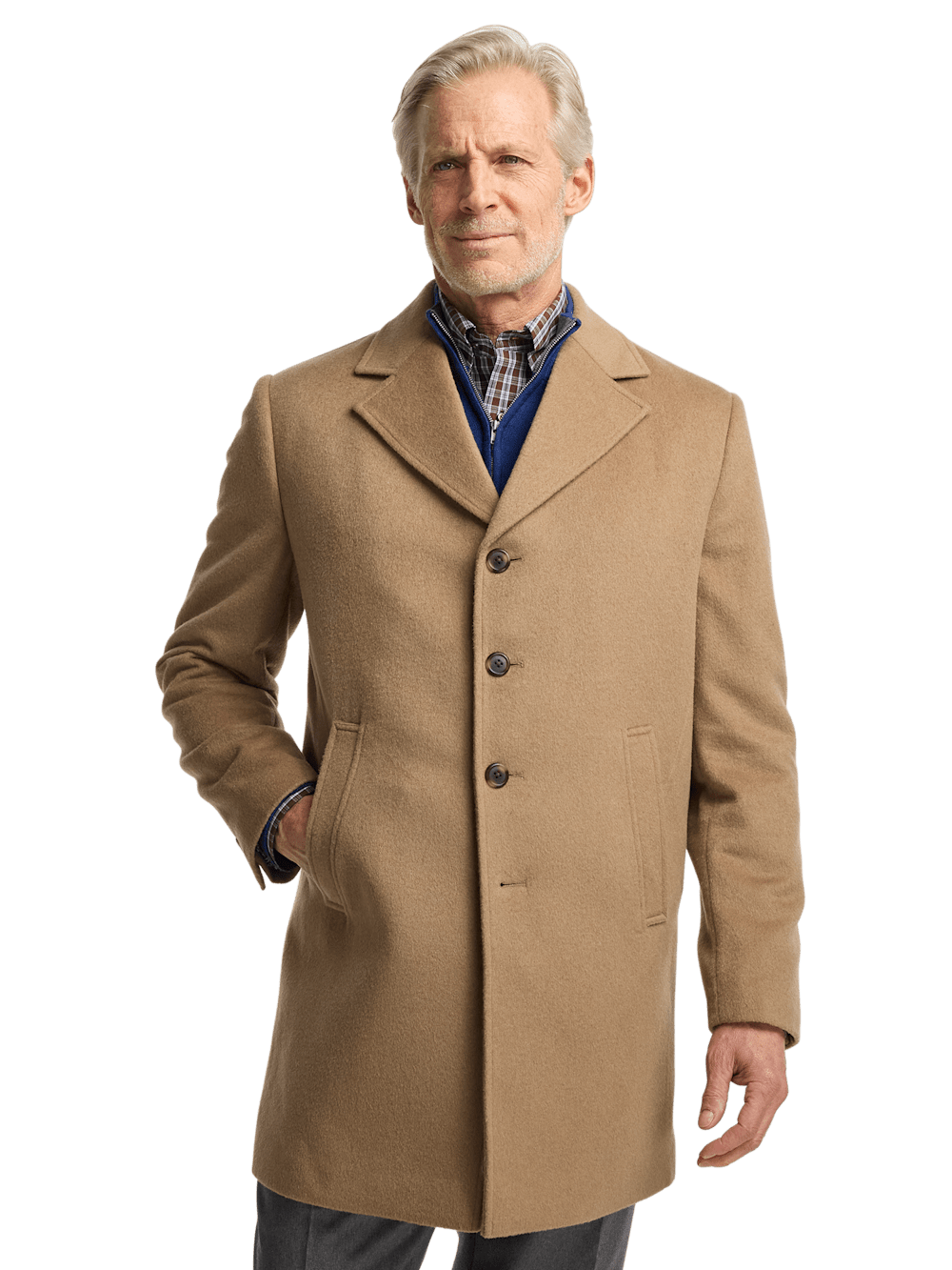 Alternate Image of Wool Blend Topcoat-1