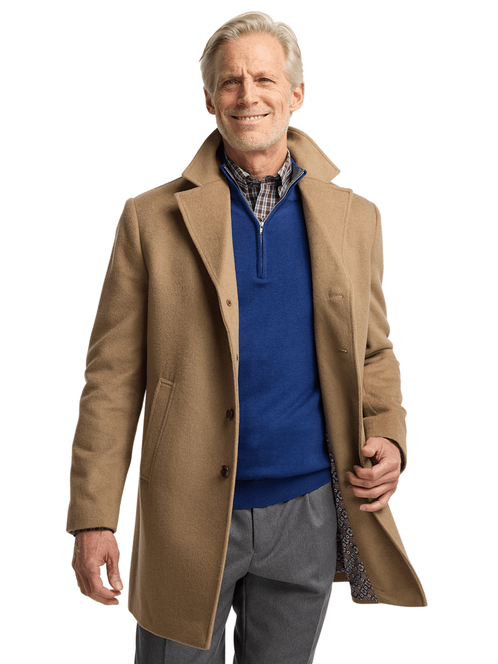 Alternate Image of Wool Blend Topcoat-2