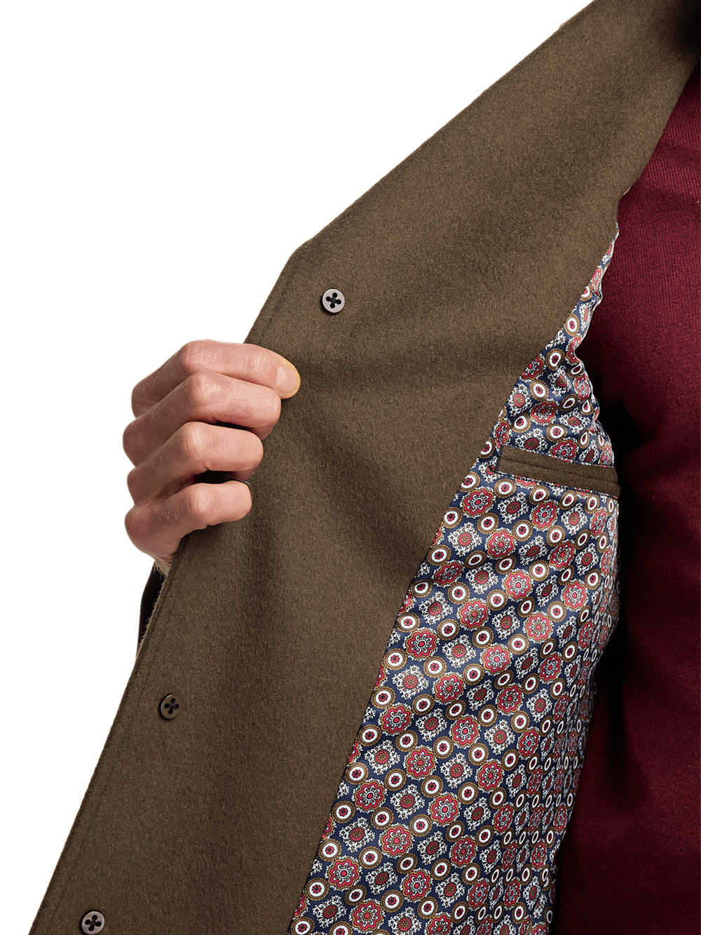 Alternate Image of Wool Blend Topcoat-4