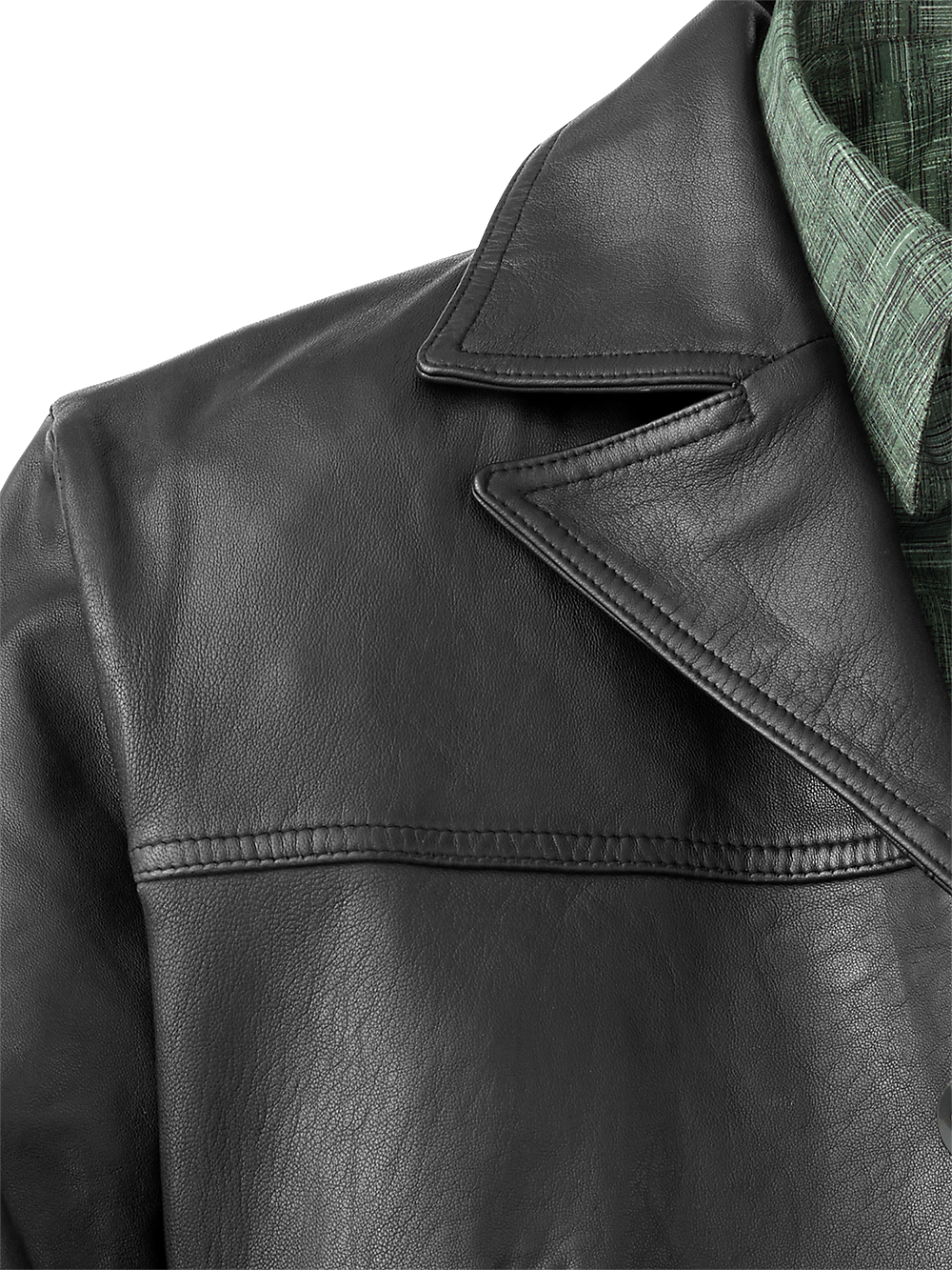 Alternate Image of Leather Jacket-3